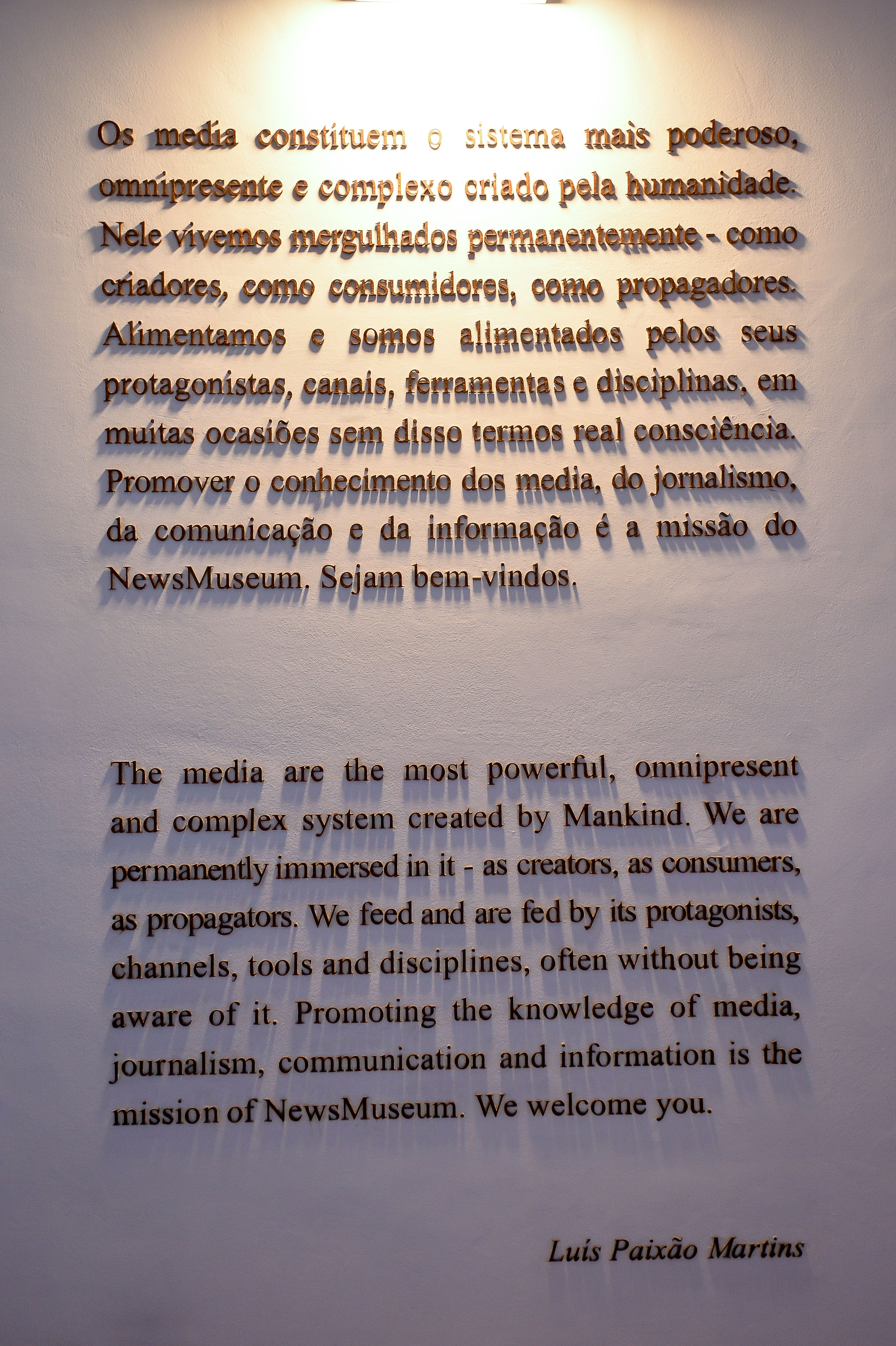 Bem-vindo ao NewsMuseum