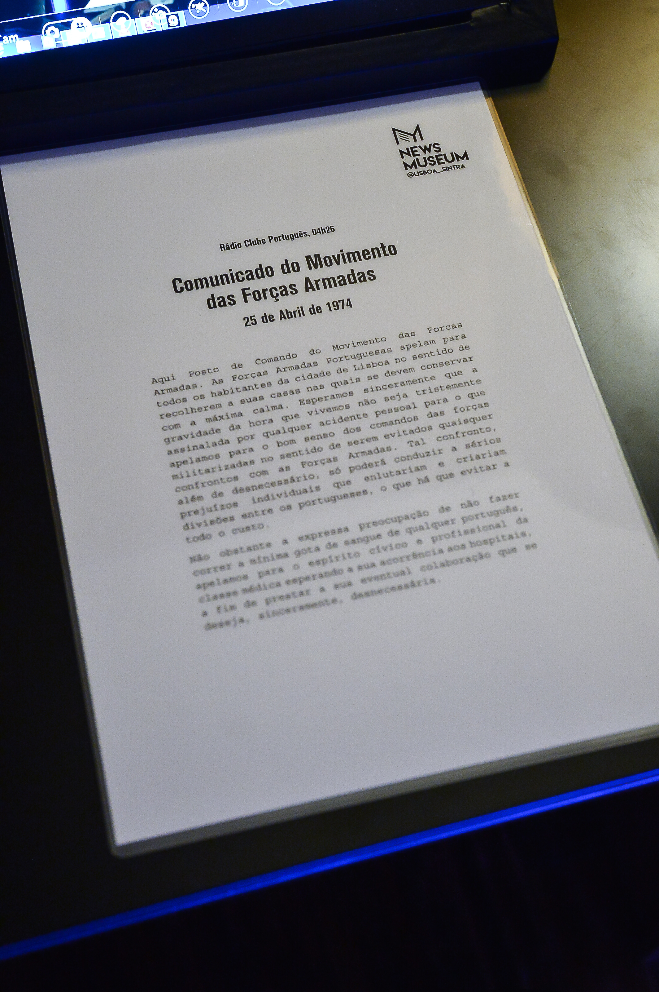 Experiência “Aqui Posto de Comando”